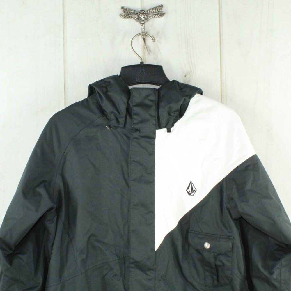 Volcom Insulated Full Zip Winter Parker Jacket L - Picture 3 of 12